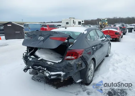 2020 Hyundai Elantra Sel from USA, damaged, VIN 5NPD84LF9LH575450